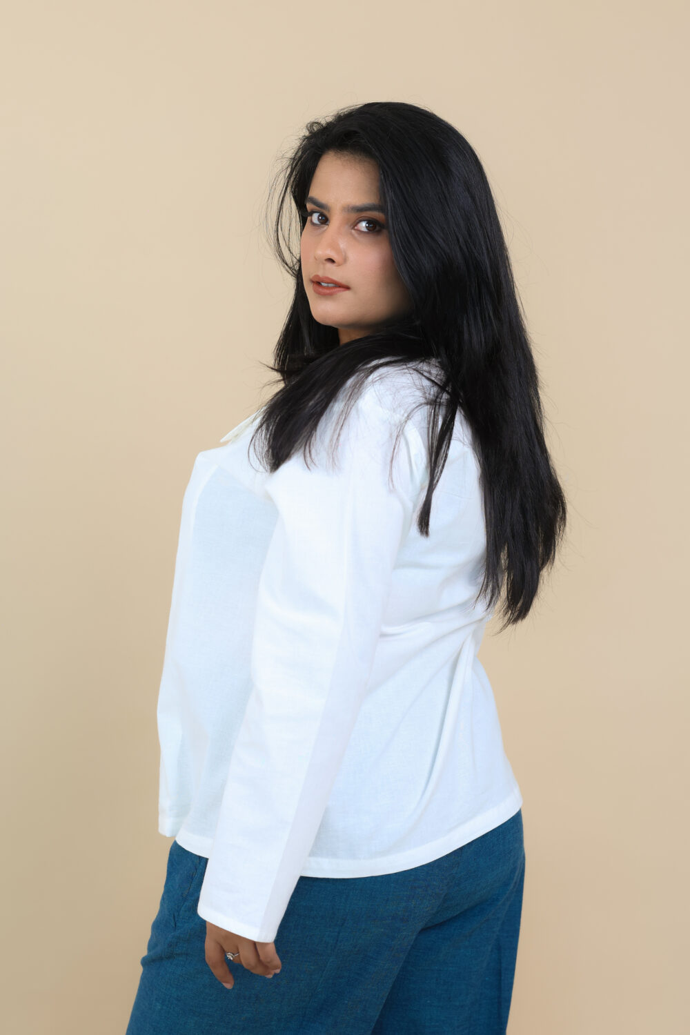 “Poplin” shirt with a flap - Image 3