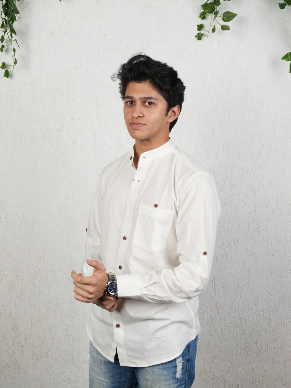 White poplin shirt - Image 2