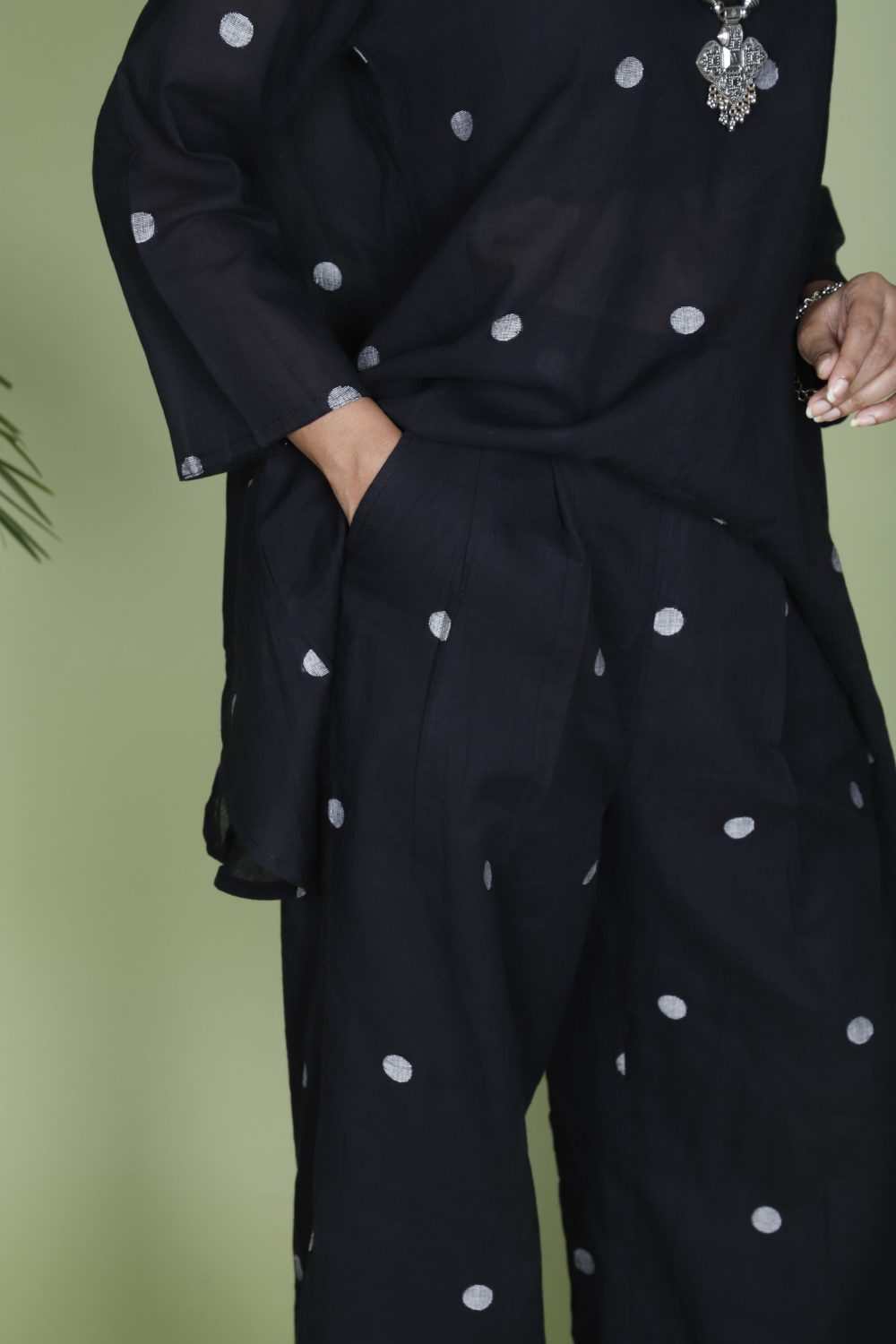 Polka Dot Jamdani Set - Image 2
