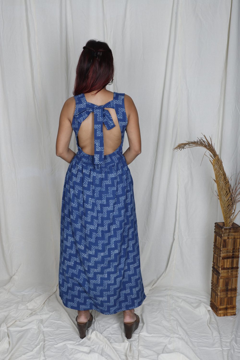 Handloom backless kurti - Image 4